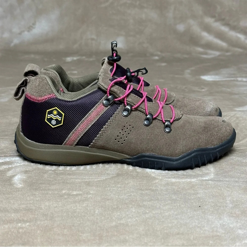 Khombu Women's Brown Pink Maura Trail Shoe Size 9
